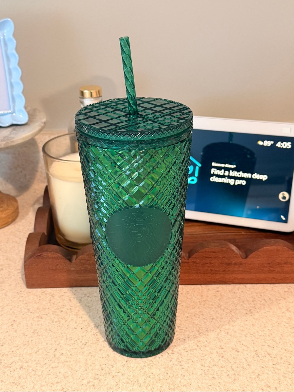 Starbucks Translucent Green Reusable Cup Lid